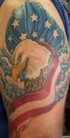 eagle arm tattoo